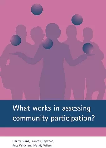 What works in assessing community participation? cover