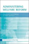 Administering welfare reform cover