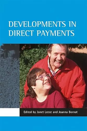 Developments in direct payments cover