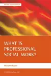 What is professional social work? cover
