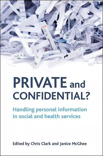 Private and confidential? cover