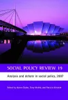 Social Policy Review 19 cover