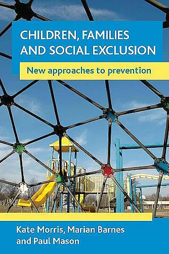 Children, families and social exclusion cover