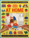 Sticker and Colour-in Playbook: at Home cover