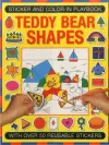 Sticker and Color-in Playbook: Teddy Bear Shapes cover