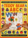 Sticker and Colour-in Playbook: Teddy Bear ABC cover