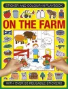 Sticker and Color-in Playbook: On the Farm cover