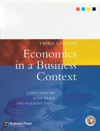 Economics in a Business Context cover