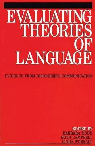 Evaluating Theories of Language cover