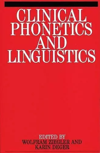 Clinical Phonetics and Linguistics cover