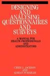 Designing and Analysis Questionnaires and Surveys cover