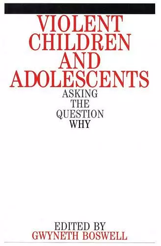 Violent Children and Adolescents cover