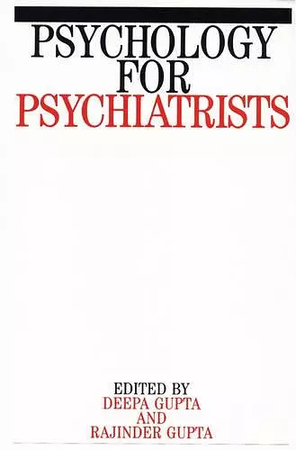 Psychology for Psychiatrists cover