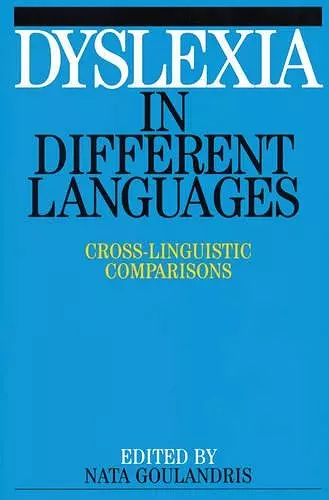 Dyslexia in Different Languages cover