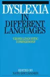 Dyslexia in Different Languages cover