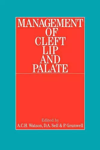 Management of Cleft Lip and Palate cover