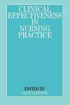 Clinical Effectiveness in Nursing Practice cover