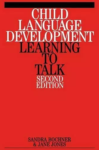 Child Language Development cover