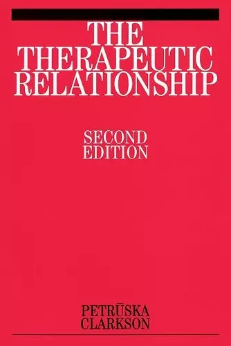 The Therapeutic Relationship cover