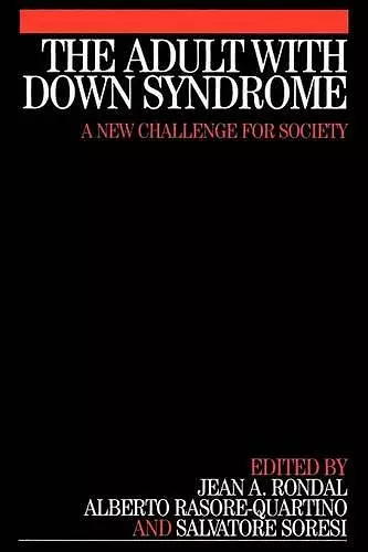 The Adult with Down Syndrome cover