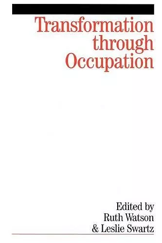 Transformation Through Occupation cover