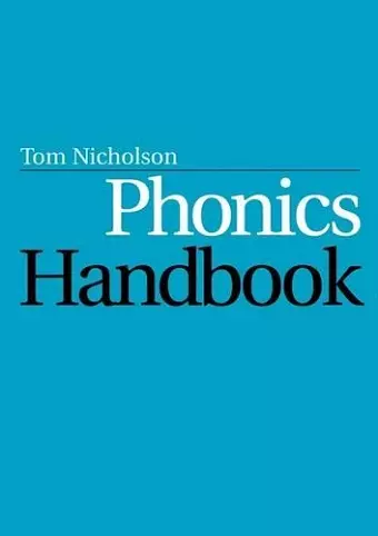 Phonics Handbook cover