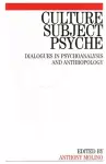 Culture, Subject, Psyche cover