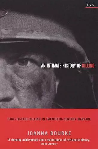 An Intimate History Of Killing cover