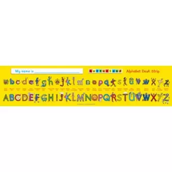 Alphabet Desk Strip cover