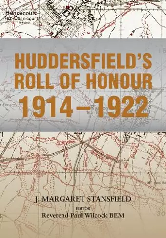 Huddersfield's Roll of Honour 1914-1922 cover