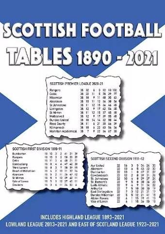 Scottish Football League Tables 1890-2021 cover