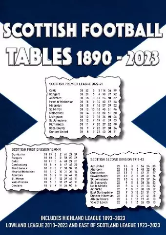 Scottish Football Tables 1890-2023 cover