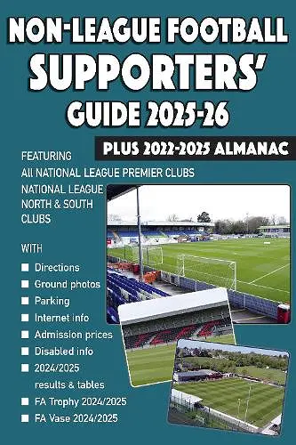 Non-League Football Supporters' Guide 2025-26 + 2022-2025 Almanac cover