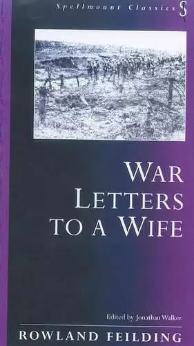 War Letters to a Wife cover