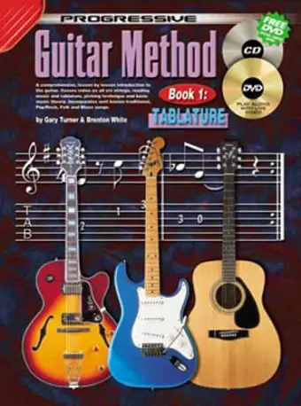 Progressive Guitar Method - Book 1 with TAB cover