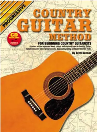 Progressive Country Guitar Method cover