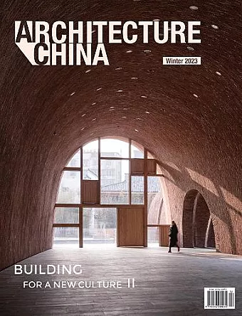 Architecture China: Building for a New Culture II cover