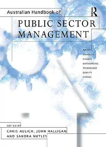 Australian Handbook of Public Sector Management cover