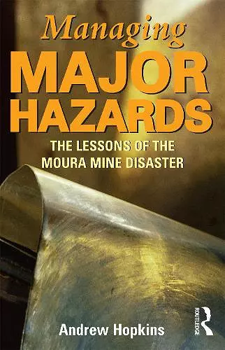 Managing Major Hazards cover