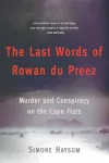 The last words of Rowan du Preez cover