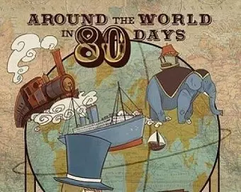 Around the world in eighty days cover