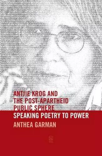 Antjie Krog and the Post-Apartheid Public Sphere cover