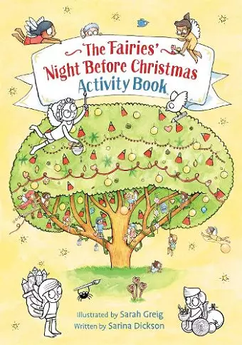 The Fairies' Night Before Christmas Activity Book cover