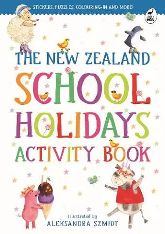 The New Zealand School Holidays Activity Book cover