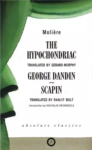 The Hypochondriac and Other Plays cover