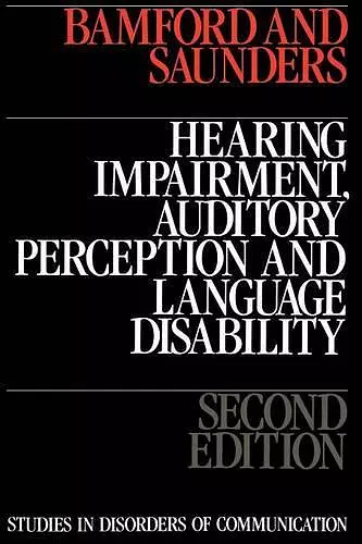 Hearing Impairment, Auditory Perception and Language Disability cover