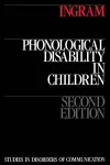 Phonological Disability in Children cover