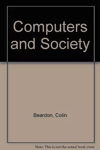 Computers and Society cover