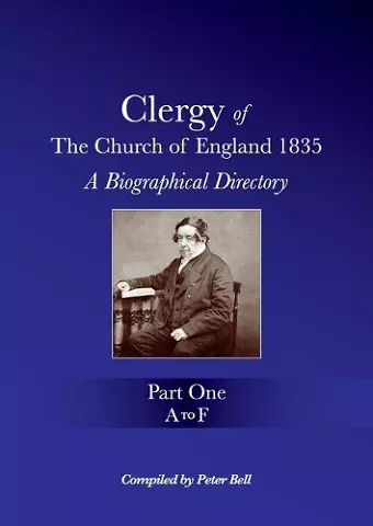 Clergy of the Church of England 1835 - Part One cover