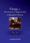 Clergy of the Church of England 1835 - Part Two cover